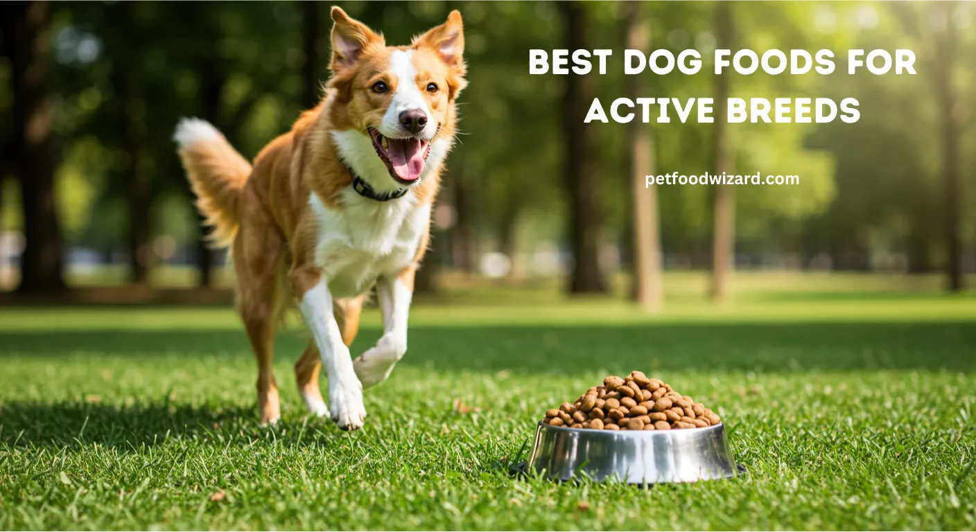 Best Dog Foods for Active Breeds