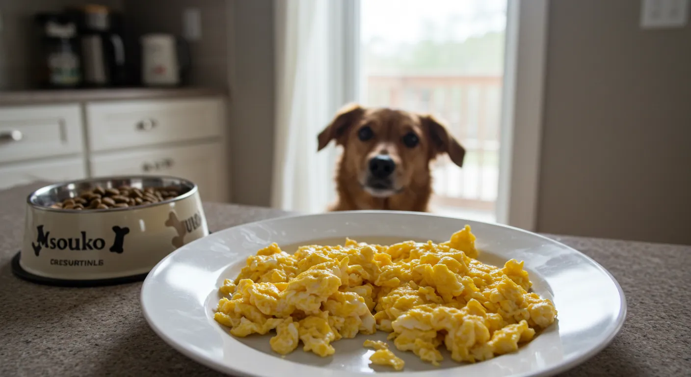 Can dogs eat scrambled eggs?