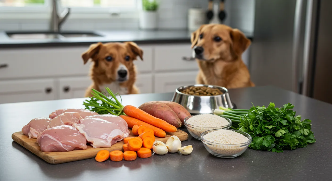 Can I feed my dog real food instead of dog food?