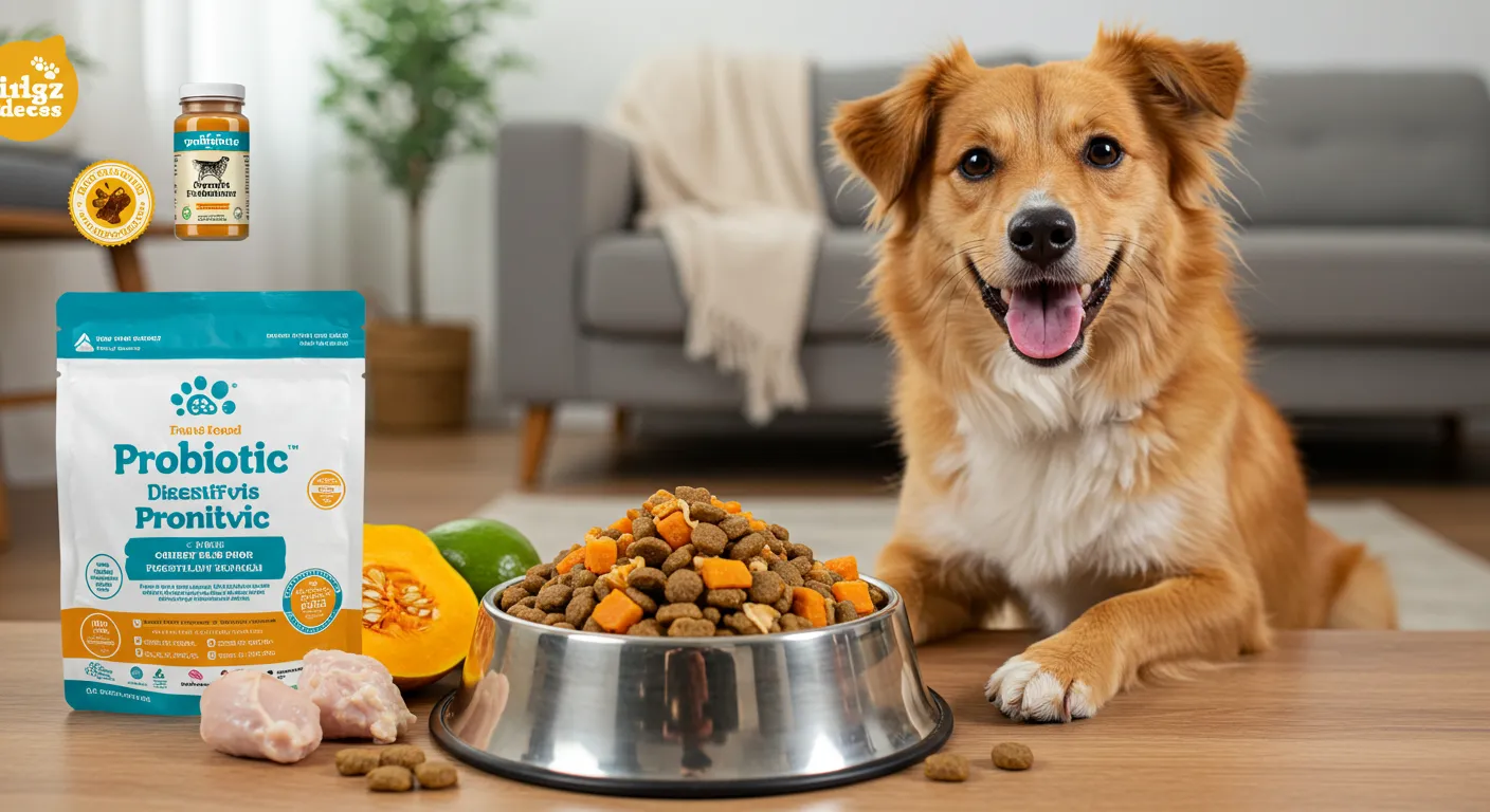 Dog Food With Probiotics: Benefits and Top Brands for 2025