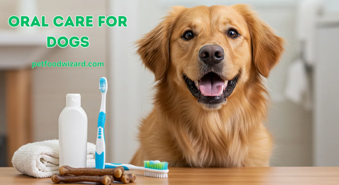 Oral care for dogs