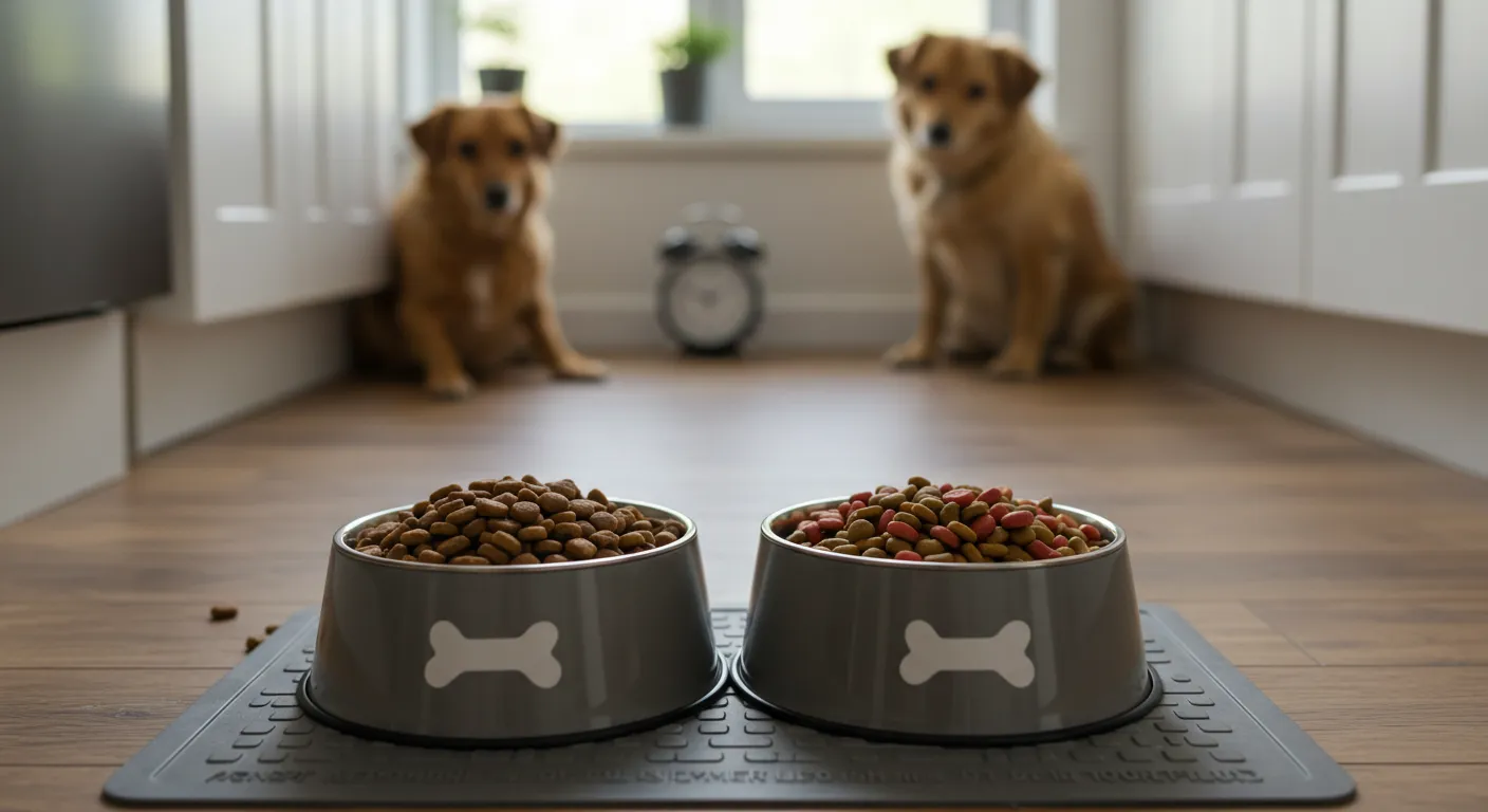 Should I feed my dog once or twice a day?