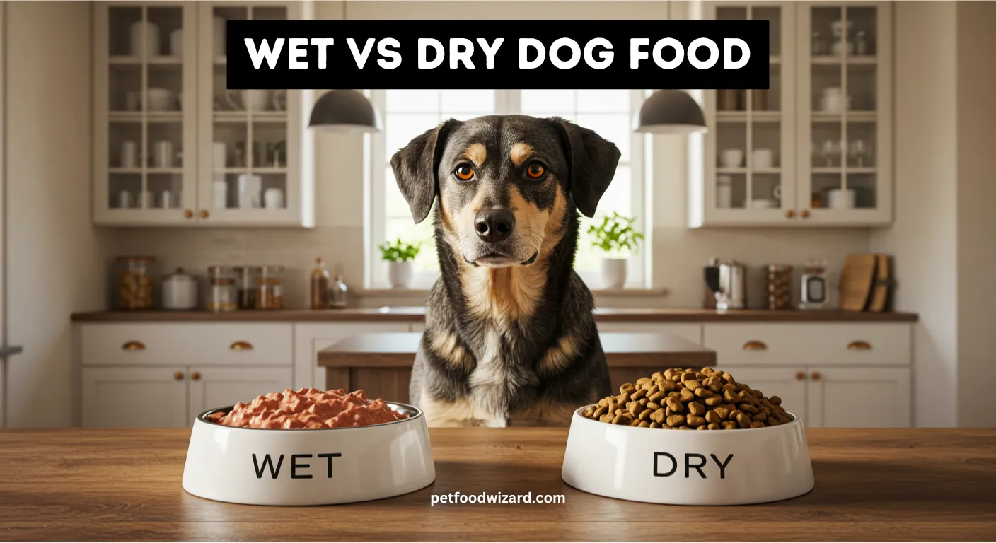 Wet VS dry dog food
