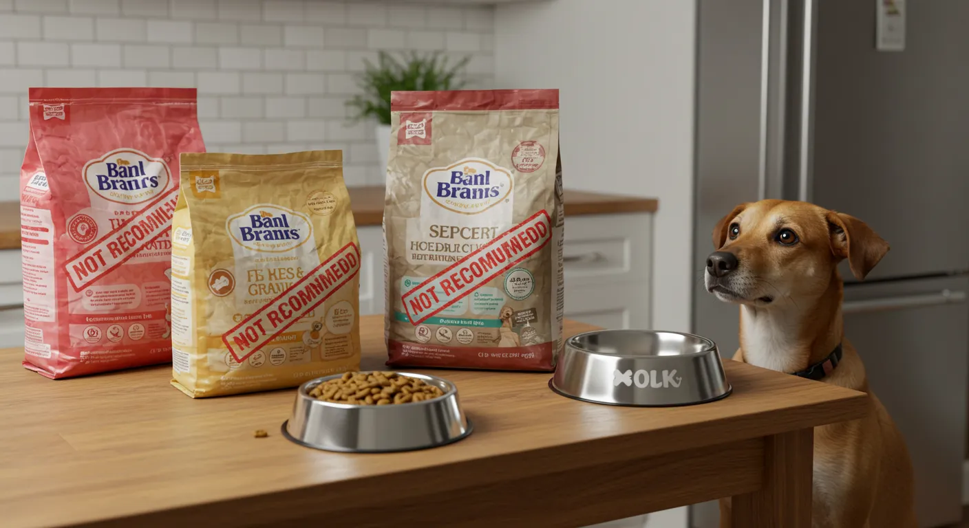 What dog food do vets not recommend?