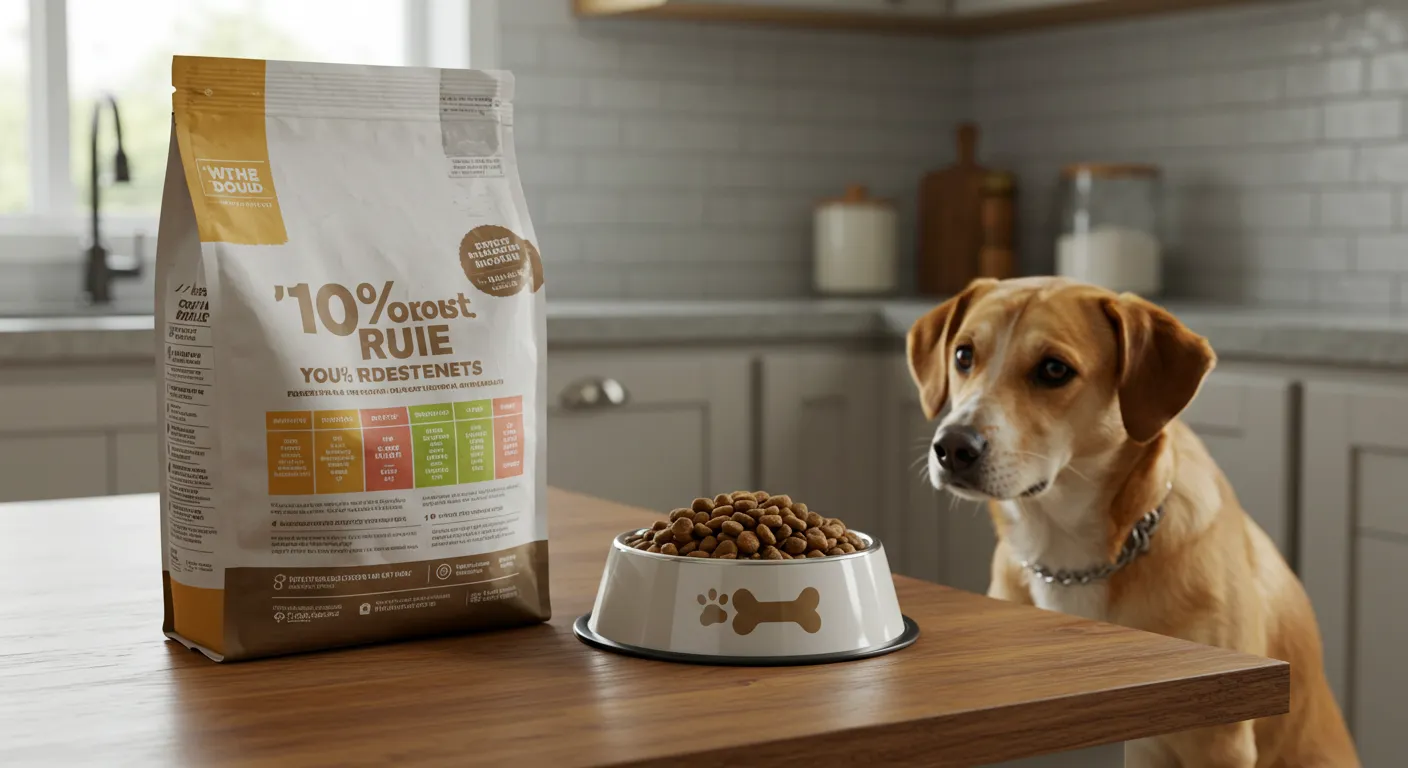What is the 10% rule for feeding dogs?
