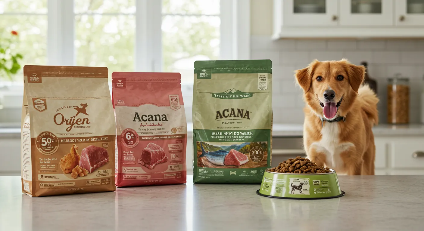 Which dog food has the highest meat content UK?