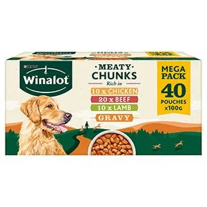 Winalot Adult Wet Dog Mixed In Gravy