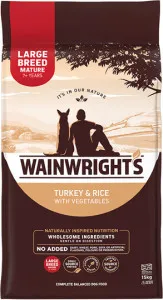 Wainwrights Mature Large Breed Turkey & Rice