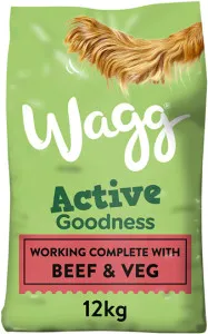 Wagg Active Goodness Working Adult with Beef & Veg