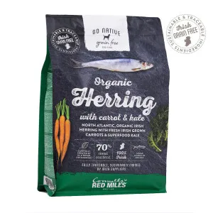 Go Native Organic Herring with Carrot and Kale