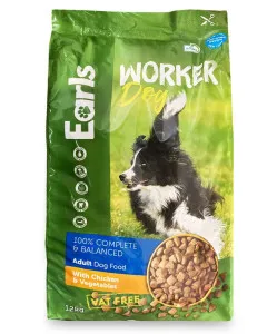 Aldi Earls Worker Dog with Chicken & Vegetables