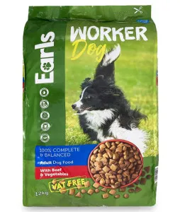 Aldi Worker Dog with Beef & Vegetables