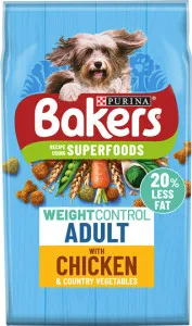 Bakers Adult Weight Control Chicken Rice & Vegetable