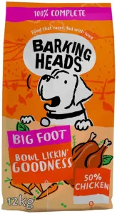 Barking Heads Big Foot Bowl Lickin Chicken