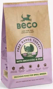 Beco Free Range Turkey With Broccoli & Peas Small Breed