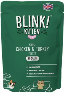Blink! Kitten Chicken & Turkey in Gravy