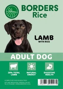 Borders Pet Foods Grain Free Adult Lamb, Sweet Potato & Mint