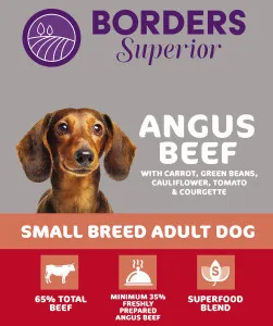 Borders Pet Foods Superior Adult Small Breed Angus Beef