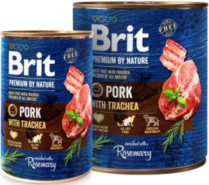 Brit Premium by Nature Pork with Trachea Adult