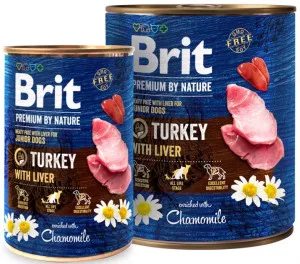 Brit Premium by Nature Turkey with Liver Junior