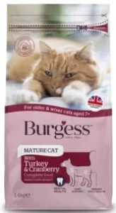Burgess Mature Cat with Turkey & Cranberry