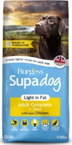 Burgess Supadog Light in Fat Rich in Chicken