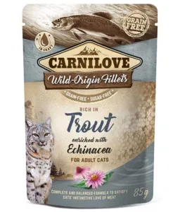 Carnilove Wild Origin Fillets Trout for Adult Cats