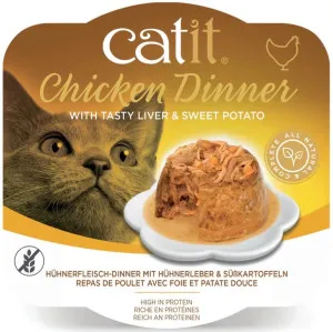 Catit Chicken Dinner with Tasty Liver & Sweet Potato