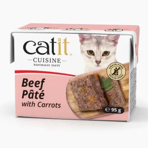 Catit Cuisine Beef Pate with Carrots