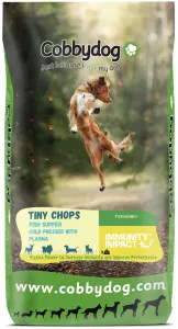 Cobbydog Tiny Chops Immunity Impact Fish Supper Cold Pressed