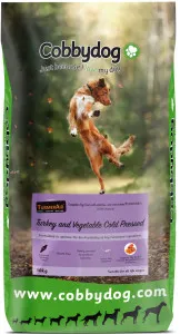 Cobbydog Turkey & Vegetables Cold Pressed With Potato & Rice