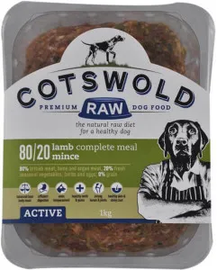 Cotswold Raw Active Lamb Mince 80/20