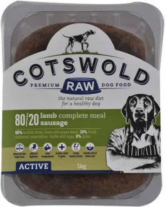Cotswold Raw Active Lamb Sausages