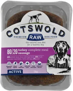 Cotswold Raw Active Turkey Sausages
