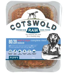Cotswold Raw Beef & Tripe Mince for Puppies