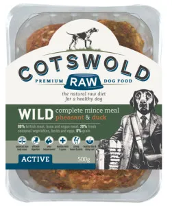 Cotswold Raw Wild Range Pheasant & Duck Mince 80/20