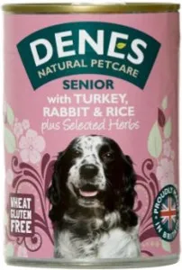 Denes Senior with Turkey, Rabbit and Rice