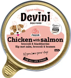 Devini Chicken with Salmon