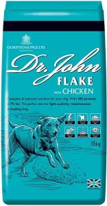 Dr John Flake with Chicken