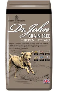 Dr John Grain-Free chicken and potato with vegetables and gravy