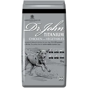 Dr John Titanium Chicken with vegetables