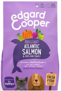 Edgard Cooper Fresh Atlantic Salmon & Free Run Turkey For Puppies