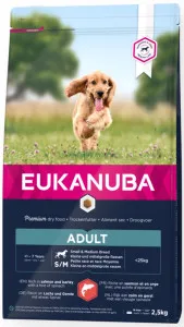 Eukanuba Adult Small/Medium Breed Salmon & Barley