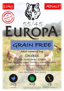Europa 55/45 Chicken with Sweet Potato and Herbs