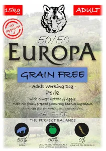 Europa Pork 50/50 with Sweet Potato and Apple