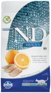 Farmina Natural & Delicious Adult Cat Ocean Herring & Orange