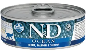Farmina Natural & Delicious Adult Cat Trout, Salmon & Shrimp