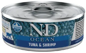 Farmina Natural & Delicious Cat Ocean Tuna & Shrimp