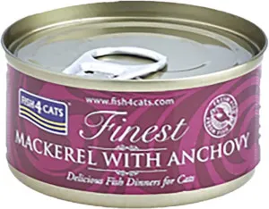 Fish 4 Cats Mackerel with Anchovy