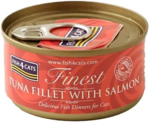 Fish 4 Cats Tuna fillet with Salmon